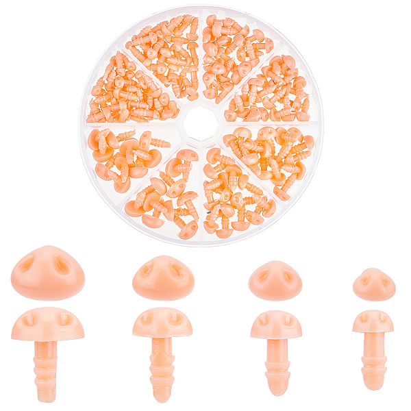 PandaHall AHANDMAKER 150 Pcs Pink Plastic Animal Safety Noses Plastic Noses Flesh Color Plastic Doll Safety Noses 11.5mm, 12mm, 13mm, 14mm...
PandaHall AHANDMAKER 150 Pcs Pink Plastic Animal Safety Noses Plastic Noses Flesh Color Plastic Doll Safety Noses 11.5mm, 12mm, 13mm, 14mm...