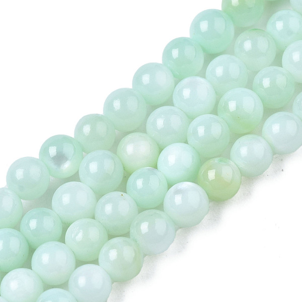 PandaHall Natural Freshwater Shell Beads Strands, Dyed, Round, Light Cyan, 2.5mm, Hole: 0.5mm, about 122~136pcs/strand, 14.57 inch~15.63...
PandaHall Natural Freshwater Shell Beads Strands, Dyed, Round, Light Cyan, 2.5mm, Hole: 0.5mm, about 122~136pcs/strand, 14.57 inch~15.63...