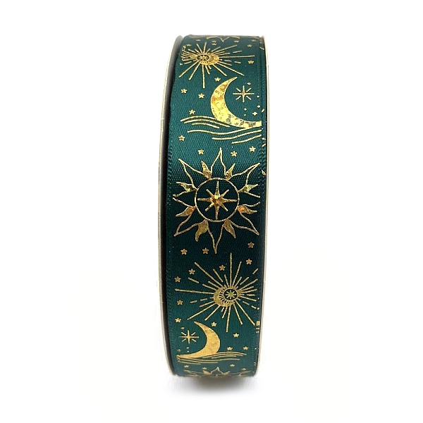 PandaHall 48 Yards Gold Stamping Polyester Ribbon, Moon Sun Printed Ribbon for Gift Wrapping, Party Decorations, Green, 1 inch(25mm)...
PandaHall 48 Yards Gold Stamping Polyester Ribbon, Moon Sun Printed Ribbon for Gift Wrapping, Party Decorations, Green, 1 inch(25mm)...