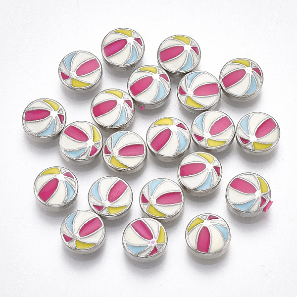 PandaHall Alloy Enamel Cabochons, Fit Floating Locket Charms, Basketball, Colorful, Platinum, 7x2.5mm Alloy Sports
PandaHall Alloy Enamel Cabochons, Fit Floating Locket Charms, Basketball, Colorful, Platinum, 7x2.5mm Alloy Sports