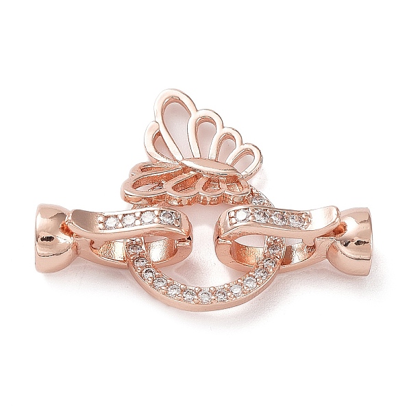PandaHall Rack Plating Brass Micro Pave Clear Cubic Zirconia Fold Over Butterfly Extension Clasps, Long-Lasting Plated, Cadmium Free & Lead...
PandaHall Rack Plating Brass Micro Pave Clear Cubic Zirconia Fold Over Butterfly Extension Clasps, Long-Lasting Plated, Cadmium Free & Lead...