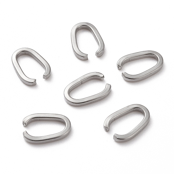 PandaHall 304 Stainless Steel Quick Link Connectors, Stainless Steel Color, 10x7x1mm, Inner Diameter: 8x5mm 304 Stainless Steel Others
PandaHall 304 Stainless Steel Quick Link Connectors, Stainless Steel Color, 10x7x1mm, Inner Diameter: 8x5mm 304 Stainless Steel Others