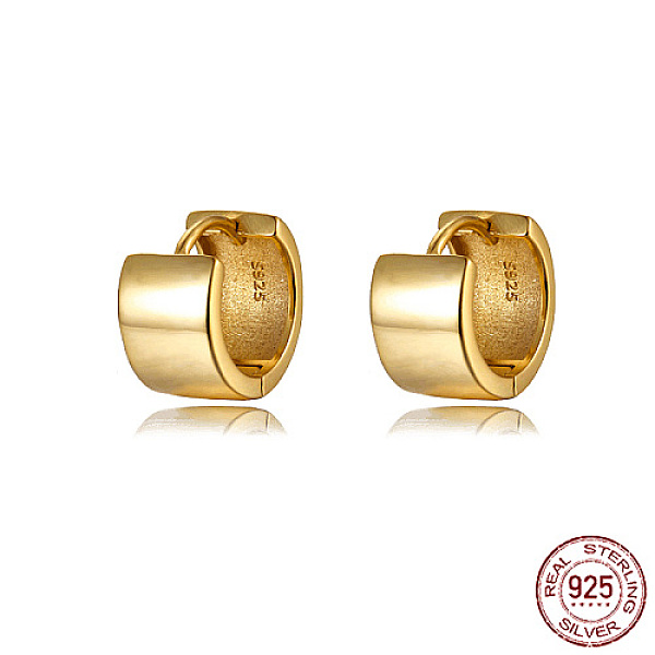 PandaHall Real 18K Gold Plated 925 Sterling Silver Hoop Earrings, with S925 Stamp, Real 18K Gold Plated, 10x5mm Sterling Silver Ring
PandaHall Real 18K Gold Plated 925 Sterling Silver Hoop Earrings, with S925 Stamp, Real 18K Gold Plated, 10x5mm Sterling Silver Ring