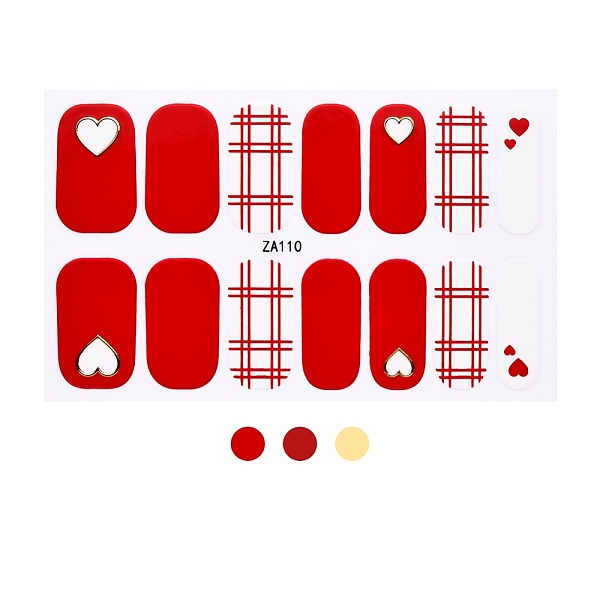 PandaHall Fruit Floral Leopard Print Full Wrap Nail Polish Stickers, Self-Adhesive Glitter Powder Nail Decal Strips, with Free Manicure..., Red
PandaHall Fruit Floral Leopard Print Full Wrap Nail Polish Stickers, Self-Adhesive Glitter Powder Nail Decal Strips, with Free Manicure..., Red