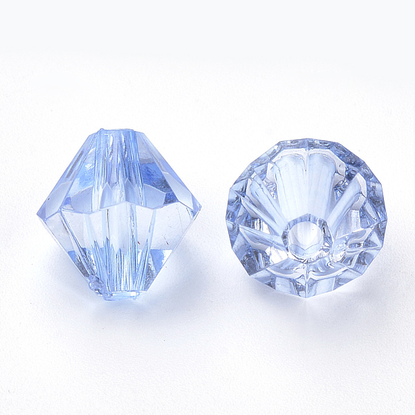 PandaHall Transparent Acrylic Beads, Bicone, Light Steel Blue, 4x4mm, Hole: 1.2mm, about 17000pcs/500g Acrylic Bicone Blue
PandaHall Transparent Acrylic Beads, Bicone, Light Steel Blue, 4x4mm, Hole: 1.2mm, about 17000pcs/500g Acrylic Bicone Blue