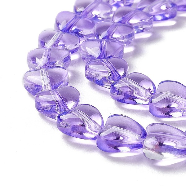 PandaHall Transparent Glass Beads Strand, Heart, Dark Violet, 7.5~8.5x8~8.5x4~4.5mm, Hole: 1mm, about 44~45pcs/strand, 12.56~12.87 inch...
PandaHall Transparent Glass Beads Strand, Heart, Dark Violet, 7.5~8.5x8~8.5x4~4.5mm, Hole: 1mm, about 44~45pcs/strand, 12.56~12.87 inch...