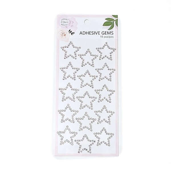 PandaHall Acrylic 3D Stickers, for DIY Scrapbooking and Craft Decoration, Clear, 230x105mm Acrylic Star Clear
PandaHall Acrylic 3D Stickers, for DIY Scrapbooking and Craft Decoration, Clear, 230x105mm Acrylic Star Clear
