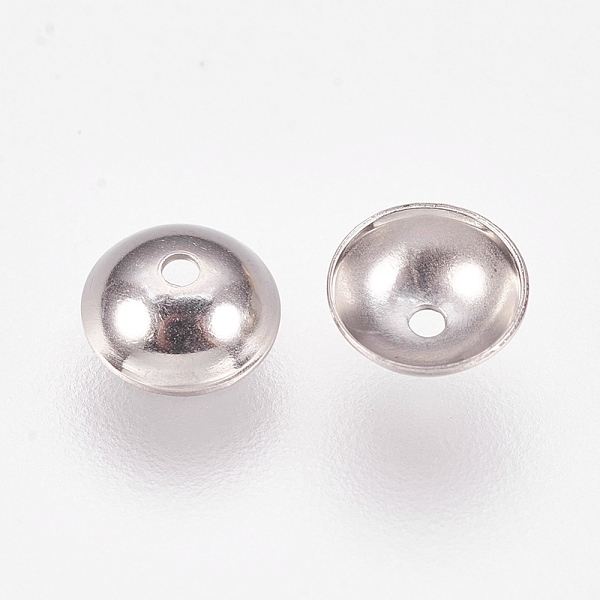 PandaHall Apetalous 201 Stainless Steel Bead Caps, Stainless Steel Color, 5x2mm, Hole: 0.8mm 201 Stainless Steel
PandaHall Apetalous 201 Stainless Steel Bead Caps, Stainless Steel Color, 5x2mm, Hole: 0.8mm 201 Stainless Steel