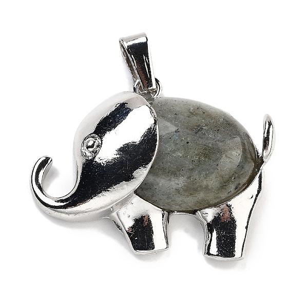 PandaHall Natural Labradorite Pendants, Elephant Charms with Alloy Findings, Platinum, 29x37~37.5x9.5~10mm, Hole: 3x9mm Labradorite Elephant
PandaHall Natural Labradorite Pendants, Elephant Charms with Alloy Findings, Platinum, 29x37~37.5x9.5~10mm, Hole: 3x9mm Labradorite Elephant