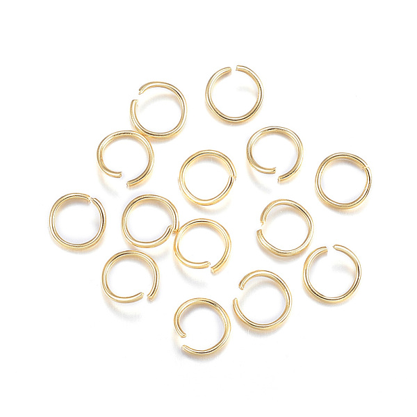 PandaHall 304 Stainless Steel Jump Rings, Open Jump Rings, Real 18k Gold Plated, 20 Gauge, 7x0.8mm 304 Stainless Steel
PandaHall 304 Stainless Steel Jump Rings, Open Jump Rings, Real 18k Gold Plated, 20 Gauge, 7x0.8mm 304 Stainless Steel