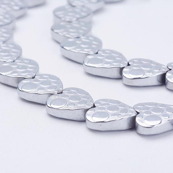 PandaHall Electroplate Non-Magnetic Synthetic Hematite Beads Strands, Heart, Platinum Plated, 10x10x3mm, Hole: 1mm, about 44pcs/strand, 15.7...
PandaHall Electroplate Non-Magnetic Synthetic Hematite Beads Strands, Heart, Platinum Plated, 10x10x3mm, Hole: 1mm, about 44pcs/strand, 15.7...