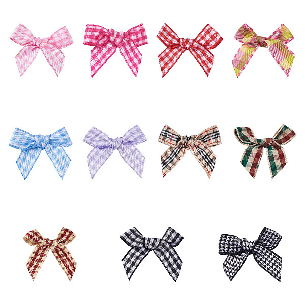 PandaHall Handmade Woven Costume Accessories, Tartan Pattern Polyester Ribbon Bowknot, Mixed Color, 30~32x35~38x5~6mm, 11 colors..., Multicolor
PandaHall Handmade Woven Costume Accessories, Tartan Pattern Polyester Ribbon Bowknot, Mixed Color, 30~32x35~38x5~6mm, 11 colors..., Multicolor
