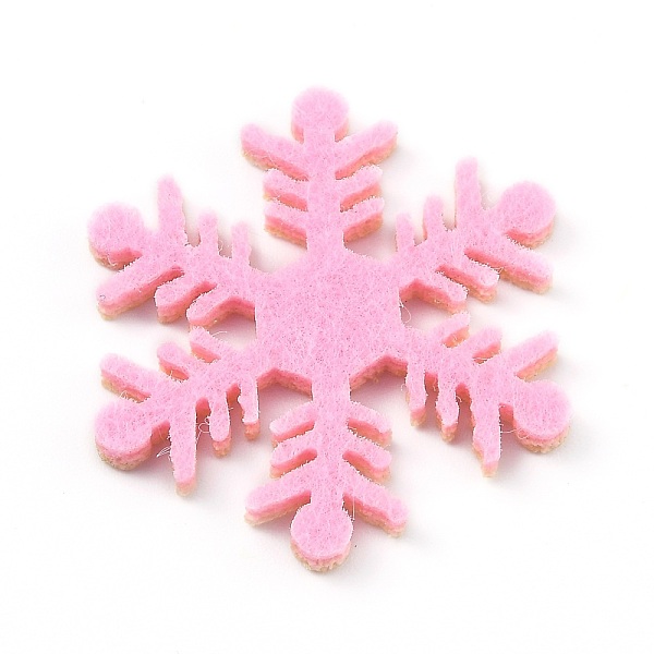PandaHall Snowflake Felt Fabric Christmas Theme Decorate, with Glitter Gold Powder, for Kids DIY Hair Clips Make, Pink, 3.6x3.15x0.25cm...
PandaHall Snowflake Felt Fabric Christmas Theme Decorate, with Glitter Gold Powder, for Kids DIY Hair Clips Make, Pink, 3.6x3.15x0.25cm...