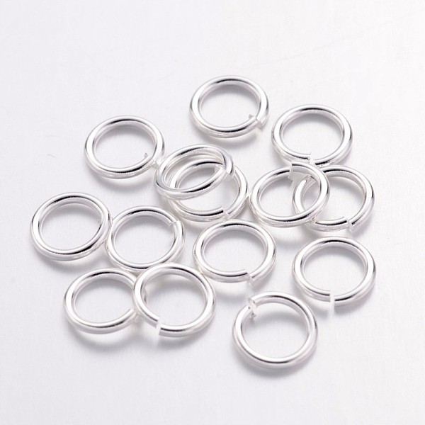 PandaHall Silver Color Plated Brass Round Jump Ring Jewelry Findings Accessories, Cadmium Free & Lead Free, Open Jump Rings, 18 Gauge, 7x1mm...
PandaHall Silver Color Plated Brass Round Jump Ring Jewelry Findings Accessories, Cadmium Free & Lead Free, Open Jump Rings, 18 Gauge, 7x1mm...