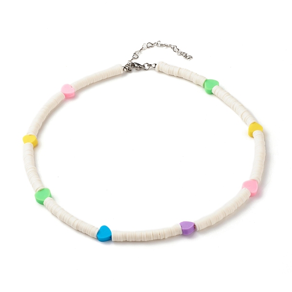 PandaHall Handmade Polymer Clay Heishi Beaded Necklace with for Women, Colorful, 17.91 inch(45.5cm) Polymer Clay
PandaHall Handmade Polymer Clay Heishi Beaded Necklace with for Women, Colorful, 17.91 inch(45.5cm) Polymer Clay