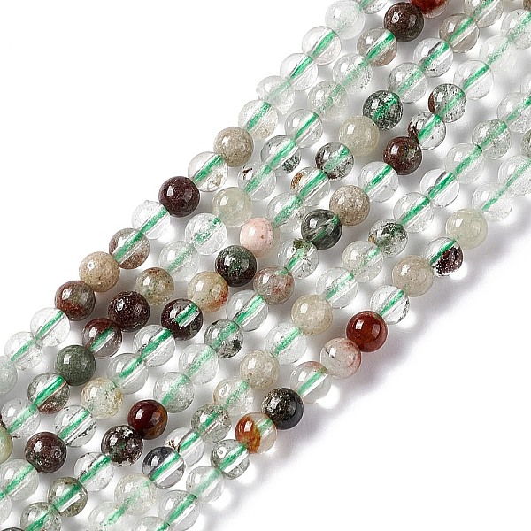 PandaHall Natural Green Lodolite Quartz/Garden Quartz Beads Strands, Round, 3~3.5mm, Hole: 0.5mm, about 118~119pcs/strand, 15.35 inch(39cm)...
PandaHall Natural Green Lodolite Quartz/Garden Quartz Beads Strands, Round, 3~3.5mm, Hole: 0.5mm, about 118~119pcs/strand, 15.35 inch(39cm)...
