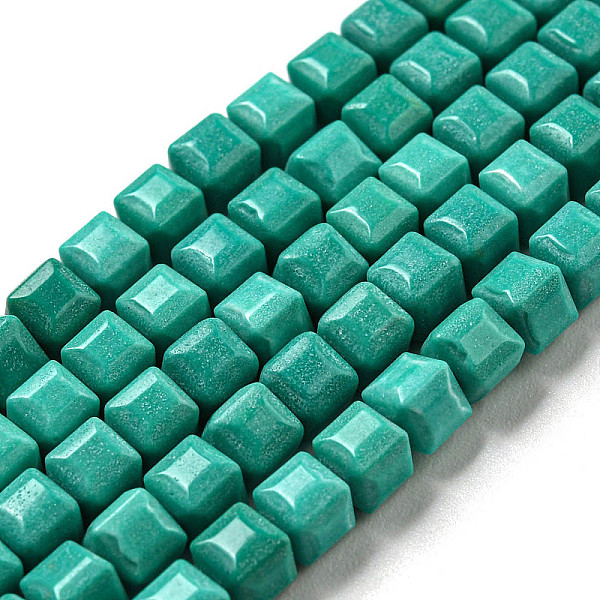 PandaHall Natural Agate Beads Strands, Dyed, Cube, Dark Turquoise, 4.5x4.5x4.5mm, Hole: 1.2mm, about 88pcs/strand, 15.04''(38.2cm) Natural...
PandaHall Natural Agate Beads Strands, Dyed, Cube, Dark Turquoise, 4.5x4.5x4.5mm, Hole: 1.2mm, about 88pcs/strand, 15.04''(38.2cm) Natural...