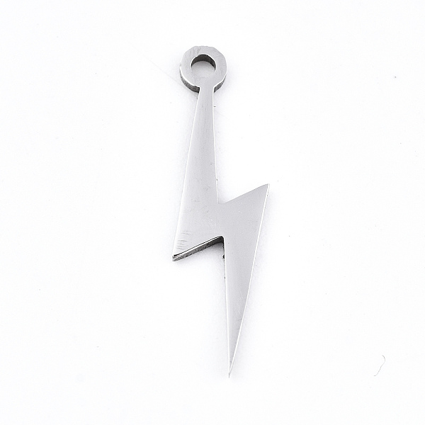 PandaHall 201 Stainless Steel Pendants, Laser Cut, Lightning, Stainless Steel Color, 20x6.5x0.9mm, Hole: 1.6mm 201 Stainless Steel Lightning...
PandaHall 201 Stainless Steel Pendants, Laser Cut, Lightning, Stainless Steel Color, 20x6.5x0.9mm, Hole: 1.6mm 201 Stainless Steel Lightning...