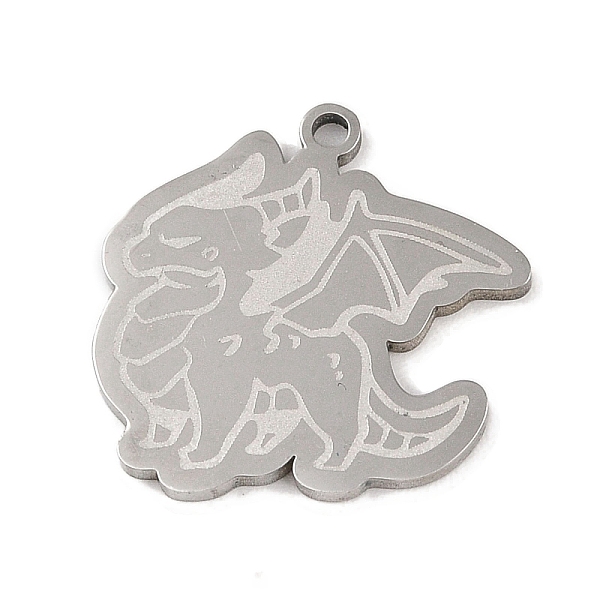 PandaHall 304 Stainless Steel Pendants, Pterosaur Charm, Stainless Steel Color, 21.5x22x1.5mm, Hole: 1mm 304 Stainless Steel Dinosaur
PandaHall 304 Stainless Steel Pendants, Pterosaur Charm, Stainless Steel Color, 21.5x22x1.5mm, Hole: 1mm 304 Stainless Steel Dinosaur