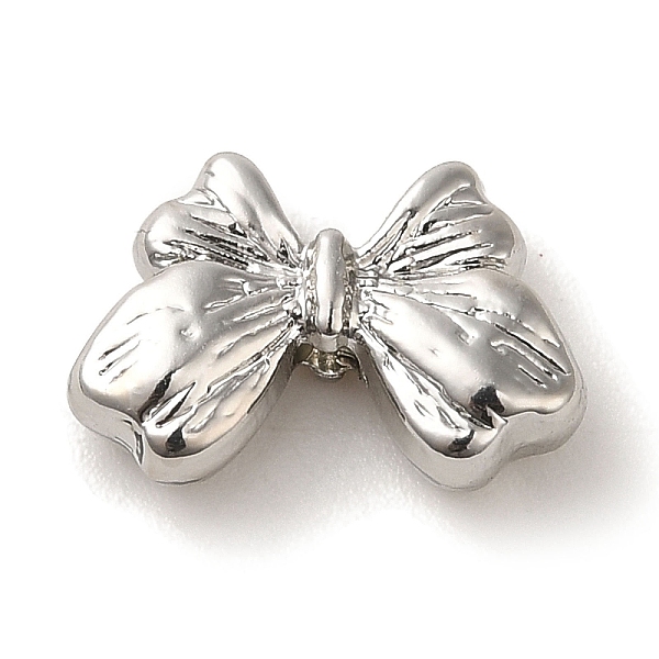 PandaHall Rack Plating Alloy Beads, Cadmium Free & Nickel Free & Lead Free, Bowknot, Platinum, 10x14.5x4.5mm, Hole: 1.8mm Alloy Bowknot
PandaHall Rack Plating Alloy Beads, Cadmium Free & Nickel Free & Lead Free, Bowknot, Platinum, 10x14.5x4.5mm, Hole: 1.8mm Alloy Bowknot