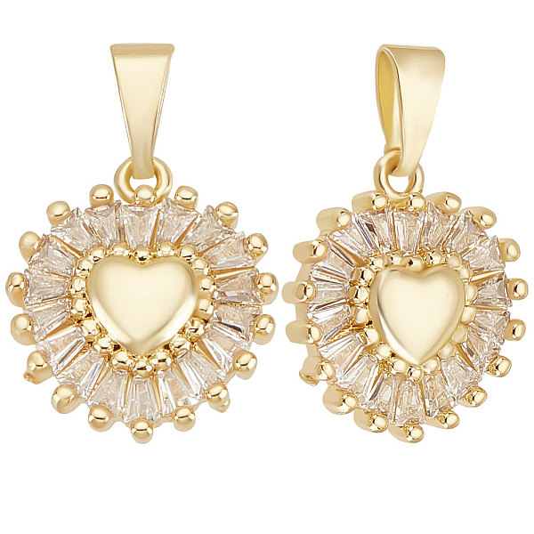 PandaHall Beebeecraft 1 Box 6Pcs Heart Charms Cubic Zirconia Round with Gold Heart Pendant Charms European Star Dangle Beads for DIY..., Clear
PandaHall Beebeecraft 1 Box 6Pcs Heart Charms Cubic Zirconia Round with Gold Heart Pendant Charms European Star Dangle Beads for DIY..., Clear