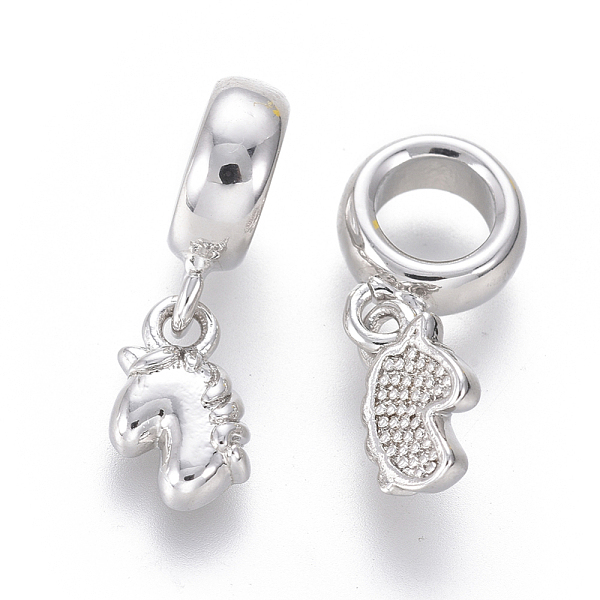 PandaHall Brass European Dangle Charms, Large Hole Pendants, Unicorn, Platinum, 17.5mm, Hole: 4.5mm, Unicorn: 8.5x5.5x2.5mm Brass Unicorn
PandaHall Brass European Dangle Charms, Large Hole Pendants, Unicorn, Platinum, 17.5mm, Hole: 4.5mm, Unicorn: 8.5x5.5x2.5mm Brass Unicorn