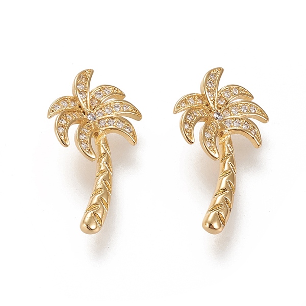 PandaHall Brass Micro Pave Clear Cubic Zirconia Pendants, Long-Lasting Plated, Coconut Tree, Real 18K Gold Plated, 21.5x12x4.6mm, Hole...
PandaHall Brass Micro Pave Clear Cubic Zirconia Pendants, Long-Lasting Plated, Coconut Tree, Real 18K Gold Plated, 21.5x12x4.6mm, Hole...