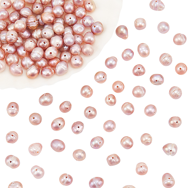 PandaHall 2 Strands Natural Cultured Freshwater Pearl Beads Strands, Potato, Dyed, Sandy Brown, 6~6.5x5~7mm, Hole: 0.6mm, about...
PandaHall 2 Strands Natural Cultured Freshwater Pearl Beads Strands, Potato, Dyed, Sandy Brown, 6~6.5x5~7mm, Hole: 0.6mm, about...