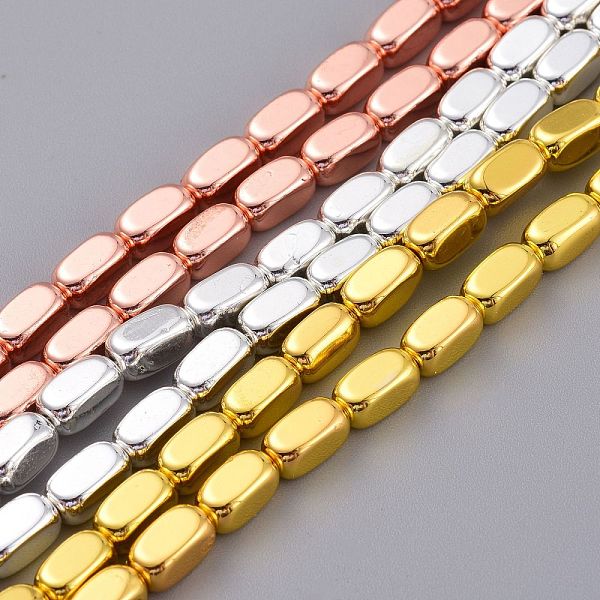 PandaHall Non-magnetic Synthetic Hematite Beads Strands, Galvanic Plating(Color Retention for 1 Year), Mixed Color, 8x4x4mm, Hole: 1mm...
PandaHall Non-magnetic Synthetic Hematite Beads Strands, Galvanic Plating(Color Retention for 1 Year), Mixed Color, 8x4x4mm, Hole: 1mm...