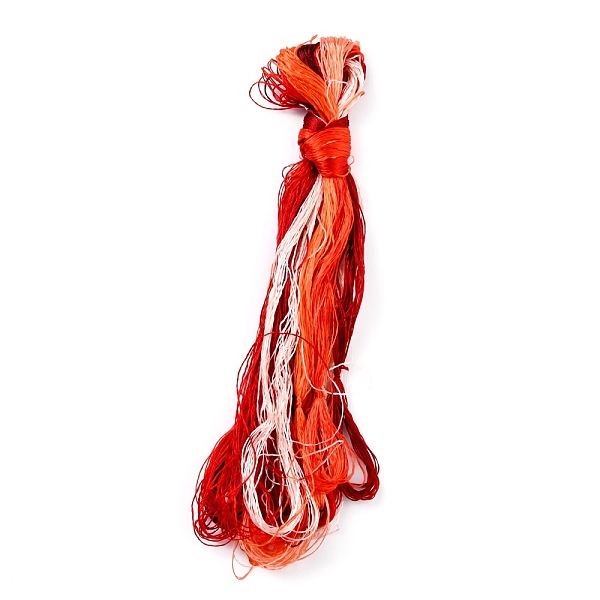 PandaHall Real Silk Embroidery Threads, Friendship Bracelets String, 8 Colors, Gradient color, FireBrick, 1mm, 20m/bundle, 8 bundles/set..., Red
PandaHall Real Silk Embroidery Threads, Friendship Bracelets String, 8 Colors, Gradient color, FireBrick, 1mm, 20m/bundle, 8 bundles/set..., Red