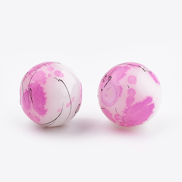 PandaHall Drawbench & Baking Painted Glass Beads Strands, Round, Fuchsia, 6mm, Hole: 1mm, about 130pcs/strand, 31.4 inch Glass Round Pink
PandaHall Drawbench & Baking Painted Glass Beads Strands, Round, Fuchsia, 6mm, Hole: 1mm, about 130pcs/strand, 31.4 inch Glass Round Pink