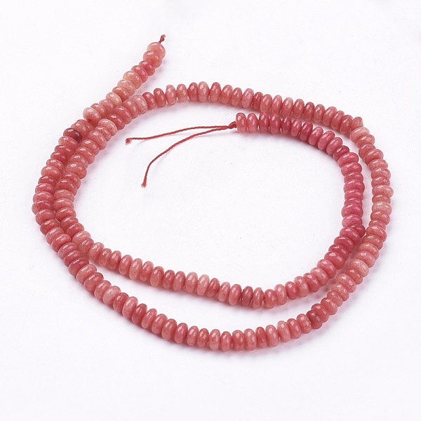 PandaHall Natural White Jade Beads Strands, Dyed, Flat Round, Mixed Color, 4x2mm White Jade Flat Round Multicolor
PandaHall Natural White Jade Beads Strands, Dyed, Flat Round, Mixed Color, 4x2mm White Jade Flat Round Multicolor