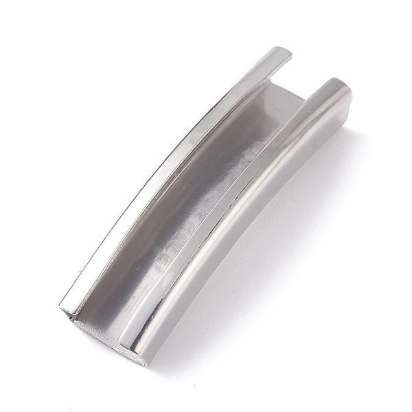 PandaHall 201 Stainless Steel Slide Charms, Tube, Stainless Steel Color, 34x9.2x5.5mm 201 Stainless Steel Tube
PandaHall 201 Stainless Steel Slide Charms, Tube, Stainless Steel Color, 34x9.2x5.5mm 201 Stainless Steel Tube