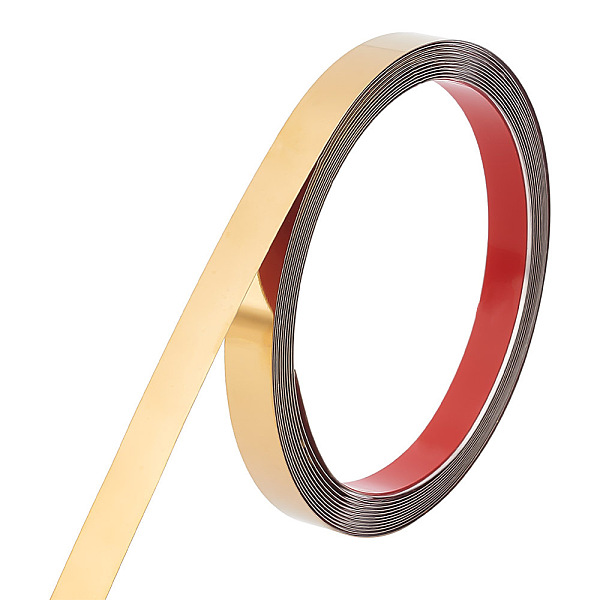 PandaHall OLYCRAFT 16.4 Feet Self-Adhesive Metal Trim 0.6 Inch Wide Golden Wall Trim Molding 0.8mm Thick Stainless Steel Peel and Stick...
PandaHall OLYCRAFT 16.4 Feet Self-Adhesive Metal Trim 0.6 Inch Wide Golden Wall Trim Molding 0.8mm Thick Stainless Steel Peel and Stick...