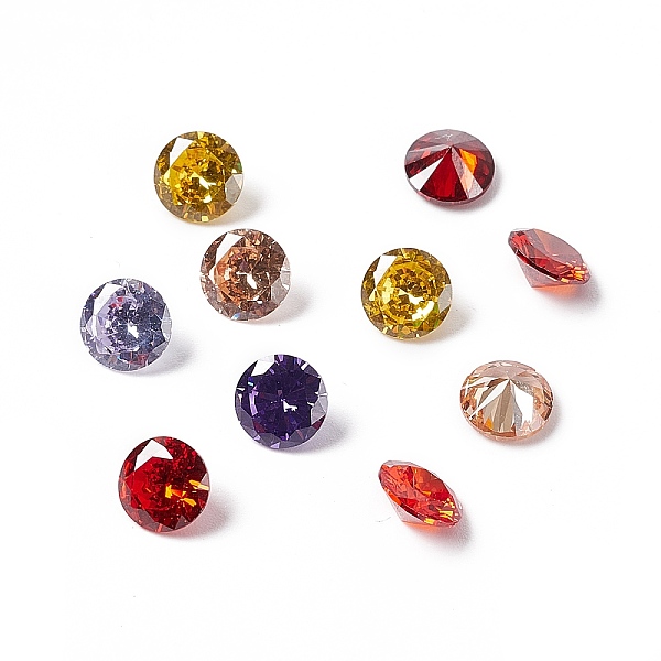 PandaHall Mixed Grade A Diamond Shaped Cubic Zirconia Cabochons, Faceted, 7x4mm Cubic Zirconia Diamond Multicolor
PandaHall Mixed Grade A Diamond Shaped Cubic Zirconia Cabochons, Faceted, 7x4mm Cubic Zirconia Diamond Multicolor