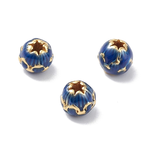 PandaHall Rack Plating Brass Enamel Beads, Round, Long-Lasting Plated, Cadmium Free & Lead Free, Real 18K Gold Plated, 7mm, Hole: 1.8mm...
PandaHall Rack Plating Brass Enamel Beads, Round, Long-Lasting Plated, Cadmium Free & Lead Free, Real 18K Gold Plated, 7mm, Hole: 1.8mm...