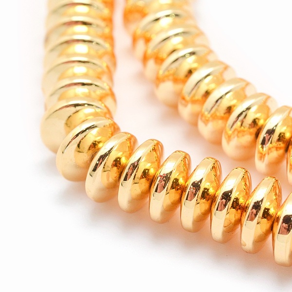 PandaHall Electroplate Non-magnetic Synthetic Hematite Beads Strands, Grade AA, Long-Lasting Plated, Rondelle, Golden Plated, 6x3mm, Hole...
PandaHall Electroplate Non-magnetic Synthetic Hematite Beads Strands, Grade AA, Long-Lasting Plated, Rondelle, Golden Plated, 6x3mm, Hole...