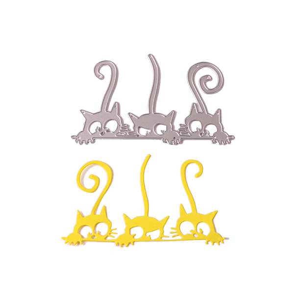 PandaHall Cat Shape Carbon Steel Cutting Dies Stencils, for DIY Scrapbooking/Photo Album, Decorative Embossing DIY Paper Card, Matte...
PandaHall Cat Shape Carbon Steel Cutting Dies Stencils, for DIY Scrapbooking/Photo Album, Decorative Embossing DIY Paper Card, Matte...
