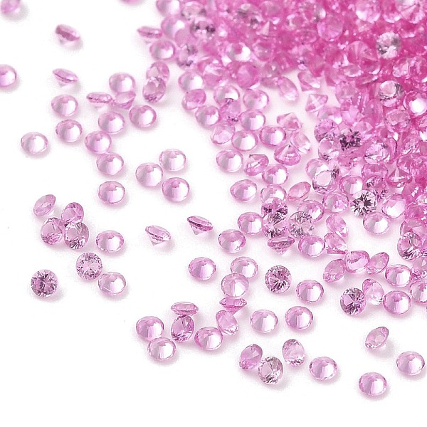 PandaHall Cubic Zirconia Cabochons, Faceted Diamond, Pearl Pink, 1.2x1mm Cubic Zirconia Diamond
PandaHall Cubic Zirconia Cabochons, Faceted Diamond, Pearl Pink, 1.2x1mm Cubic Zirconia Diamond
