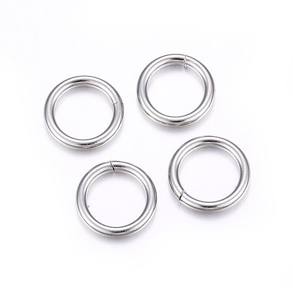 PandaHall 304 Stainless Steel Jump Rings, Open Jump Rings, Stainless Steel Color, 12 Gauge, 14x2mm, Inner Diameter: 10mm 304 Stainless Steel
PandaHall 304 Stainless Steel Jump Rings, Open Jump Rings, Stainless Steel Color, 12 Gauge, 14x2mm, Inner Diameter: 10mm 304 Stainless Steel