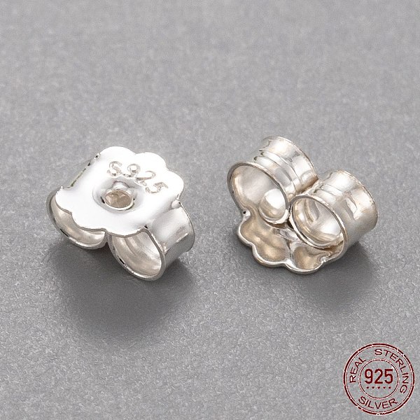PandaHall 925 Sterling Silver Friction Ear Nuts, with 925 Stamp, Silver, 5x6x3mm, Hole: 0.8mm, about 88pcs/10g Sterling Silver
PandaHall 925 Sterling Silver Friction Ear Nuts, with 925 Stamp, Silver, 5x6x3mm, Hole: 0.8mm, about 88pcs/10g Sterling Silver