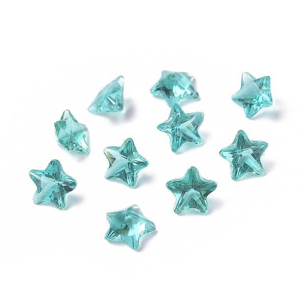 PandaHall Transparent Pointed Back Glass Cabochons, Star, for DIY Crafts Jewelry Making, Pale Turquoise, 4.5x4.5x3mm Glass Star
PandaHall Transparent Pointed Back Glass Cabochons, Star, for DIY Crafts Jewelry Making, Pale Turquoise, 4.5x4.5x3mm Glass Star