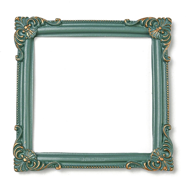 PandaHall Resin Embossed Photo Frames, for Jewelry Photography Photo Frame Decor Accessories, Sea Green, 115x112x10.5mm, Inner Diameter...
PandaHall Resin Embossed Photo Frames, for Jewelry Photography Photo Frame Decor Accessories, Sea Green, 115x112x10.5mm, Inner Diameter...
