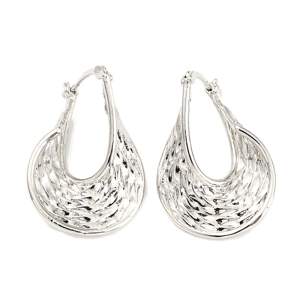 PandaHall Rack Plating Brass Teardrop Hoop Earrings, Long-Lasting Plated, Lead Free & Cadmium Free, Platinum, 31.5x21mm Brass Teardrop
PandaHall Rack Plating Brass Teardrop Hoop Earrings, Long-Lasting Plated, Lead Free & Cadmium Free, Platinum, 31.5x21mm Brass Teardrop