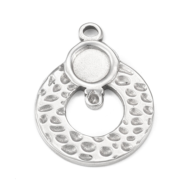 PandaHall 304 Stainless Steel Pendant Cabochon Settings, Pendant Rhinestone Settings, Ring Charm, Stainless Steel Color, Tray: 5.5mm, Fit...
PandaHall 304 Stainless Steel Pendant Cabochon Settings, Pendant Rhinestone Settings, Ring Charm, Stainless Steel Color, Tray: 5.5mm, Fit...