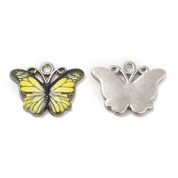 PandaHall Alloy Enamel Pendants, Long-Lasting Plated, Cadmium Free & Nickel Free & Lead Free, Platinum, Butterfly Charm, Champagne Gold...
PandaHall Alloy Enamel Pendants, Long-Lasting Plated, Cadmium Free & Nickel Free & Lead Free, Platinum, Butterfly Charm, Champagne Gold...