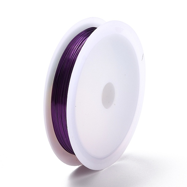 PandaHall Round Copper Jewelry Wire, Dark Violet, 28 Gauge, 0.3mm, about 65.61 Feet(20m)/roll Copper Round
PandaHall Round Copper Jewelry Wire, Dark Violet, 28 Gauge, 0.3mm, about 65.61 Feet(20m)/roll Copper Round