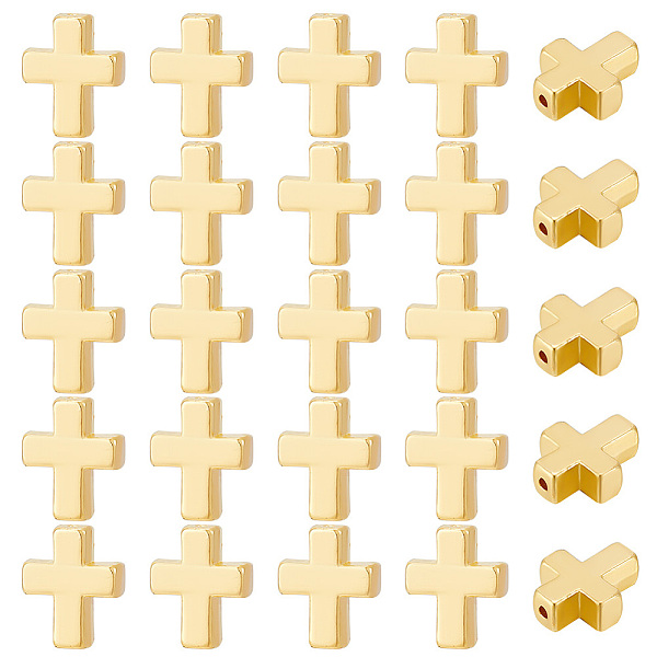 PandaHall HOBBIESAY 50Pcs Alloy Beads, Cadmium Free & Lead Free, Cross, Golden, 15x12x5mm, Hole: 2mm Alloy Cross
PandaHall HOBBIESAY 50Pcs Alloy Beads, Cadmium Free & Lead Free, Cross, Golden, 15x12x5mm, Hole: 2mm Alloy Cross