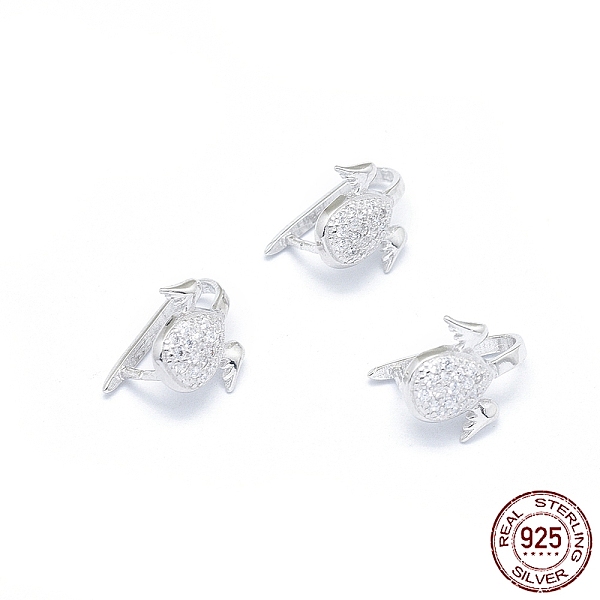 PandaHall Rhodium Plated 925 Sterling Silver Ice Pick Pinch Bails, with Clear Cubic Zirconia, Carve 925, teardrop, with Wing, Platinum...
PandaHall Rhodium Plated 925 Sterling Silver Ice Pick Pinch Bails, with Clear Cubic Zirconia, Carve 925, teardrop, with Wing, Platinum...