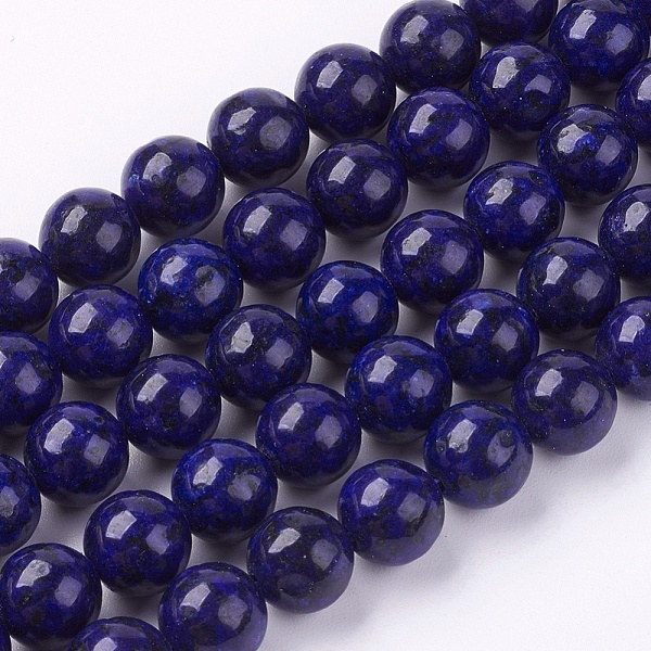 PandaHall Dyed Natural Lapis Lazuli Bead Strands, Round, 8~9mm, Hole: 1mm, about 46pcs/strand, 15.3 inch Lapis Lazuli Round Blue
PandaHall Dyed Natural Lapis Lazuli Bead Strands, Round, 8~9mm, Hole: 1mm, about 46pcs/strand, 15.3 inch Lapis Lazuli Round Blue